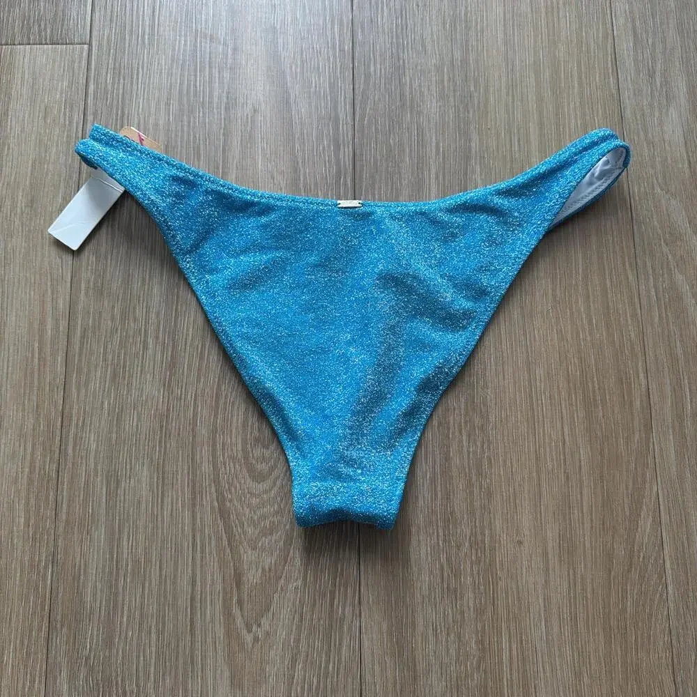 Victoria secret pink blue glitter Size S